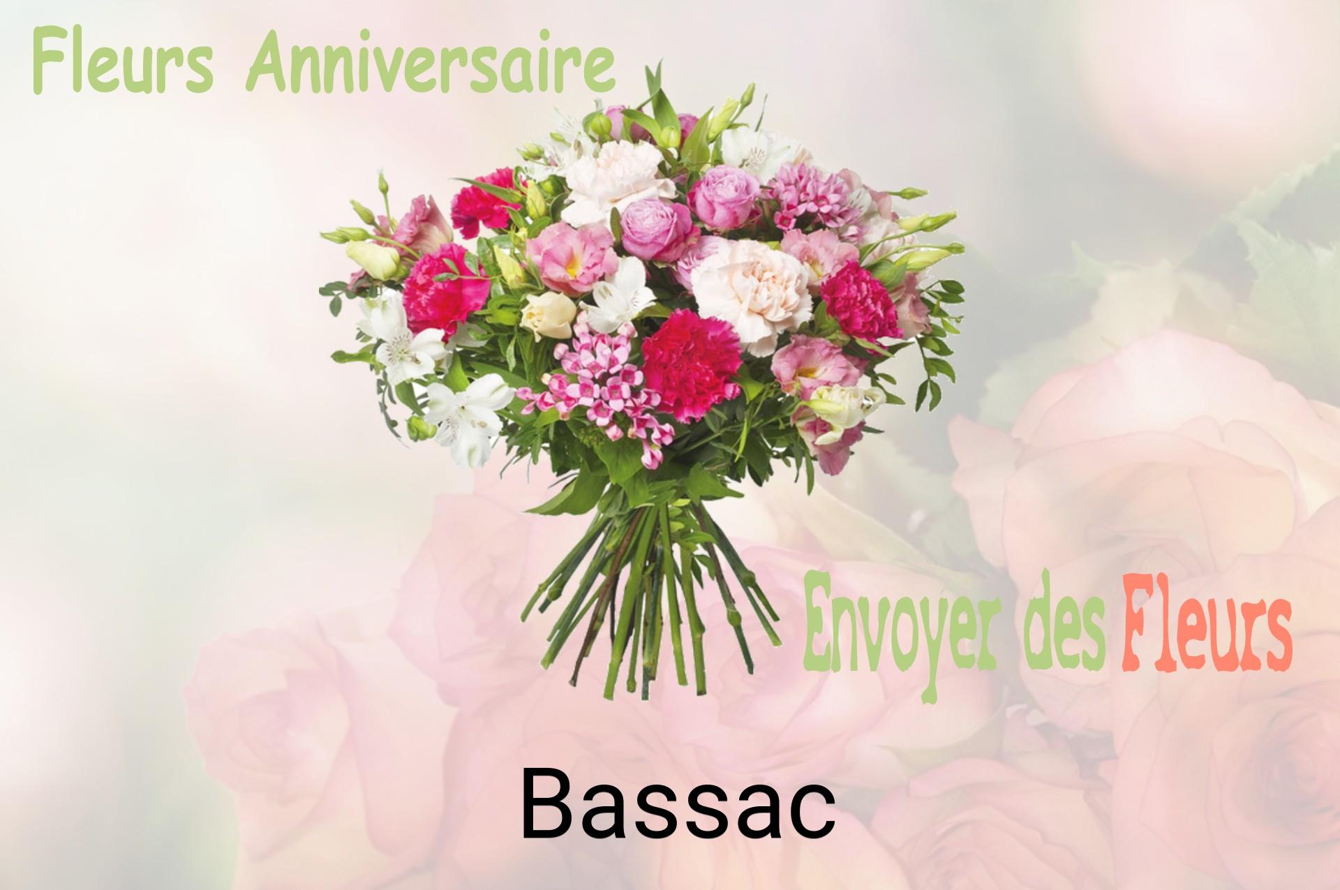 Bouquet de fleurs d’anniversaire livré à Bassac