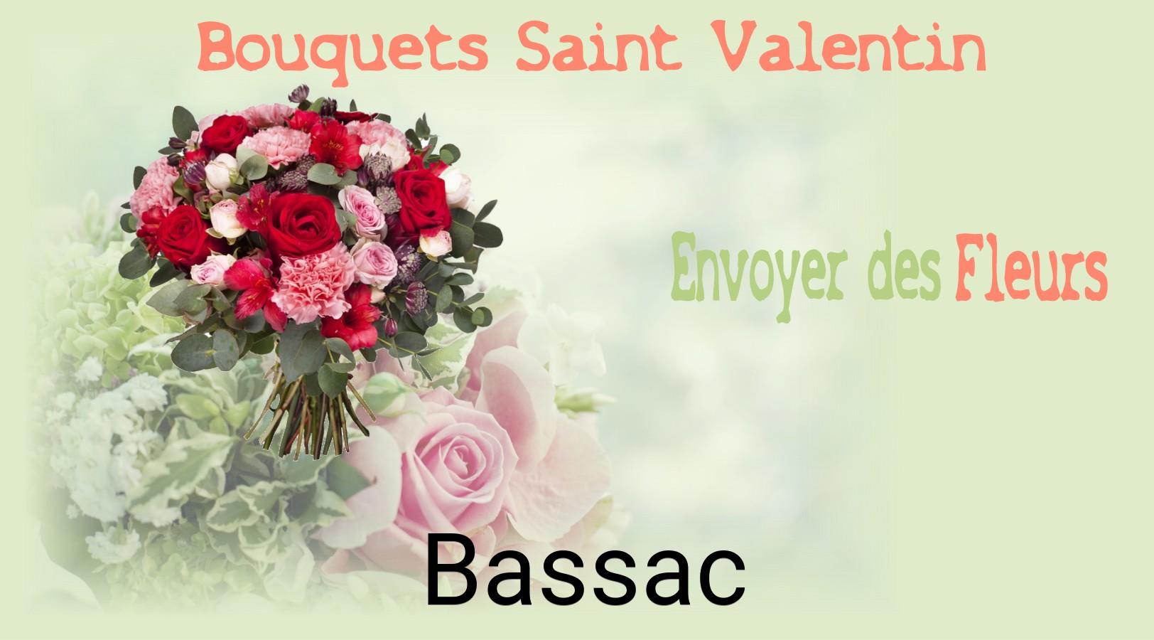 Roses de Saint-Valentin livrées à Bassac